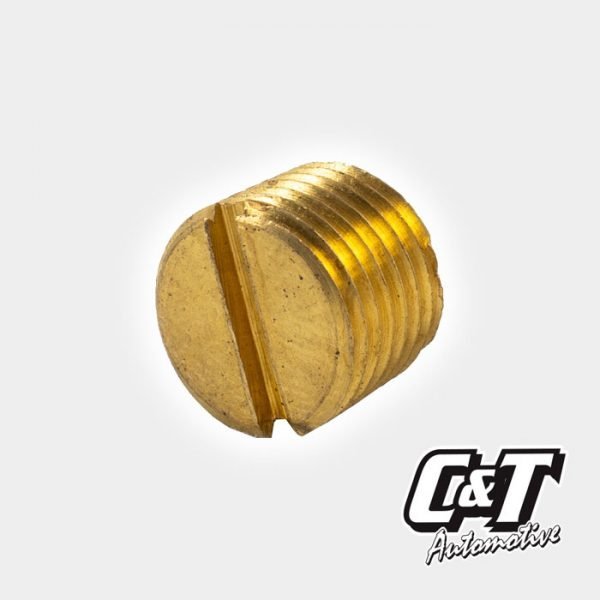 Flush Block Plug - NPT Male